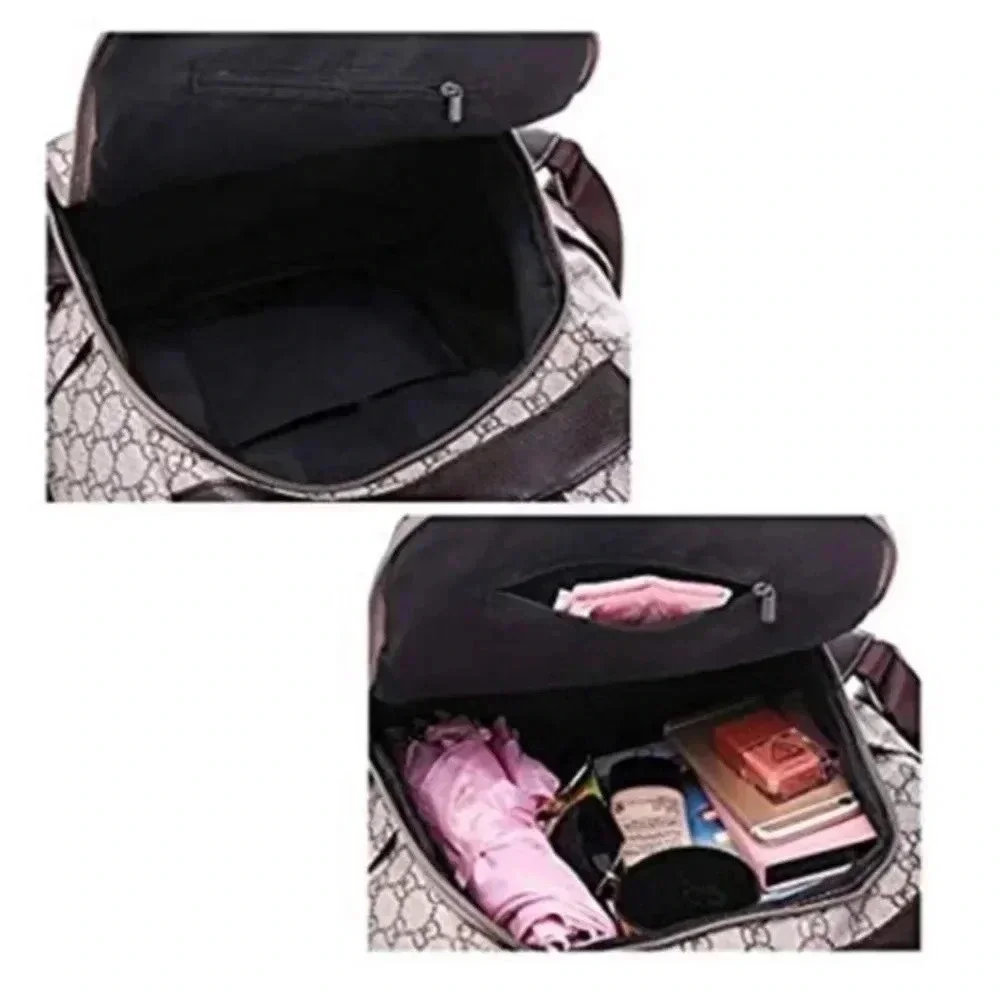 GD BROWN BACKPACK PURSE - Picture 5 of 5